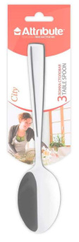 Ложка столовая Attribute набор из 3предм. (ACC 223) от магазина РЭССИ