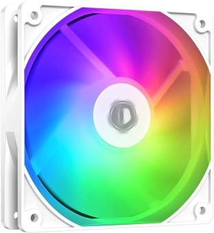 Вентилятор ID-Cooling XF-120-ARGB-W 120x120x25mm белый 4-pin 13.8-30.5dB 150gr Ret от магазина РЭССИ