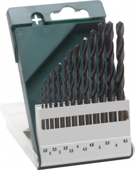 Набор сверл Bosch HSS-R (2609255031) по металлу (13пред.) для шуруповертов/дрелей от магазина РЭССИ