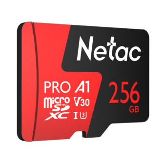 Флеш карта microSDXC Netac 128GB NT02P500PRO-256G-S P500 Extreme Pro A1 w/o adapter от магазина РЭССИ