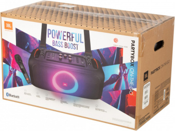 Минисистема JBL Partybox On-The-Go черный 100Вт BT от магазина РЭССИ