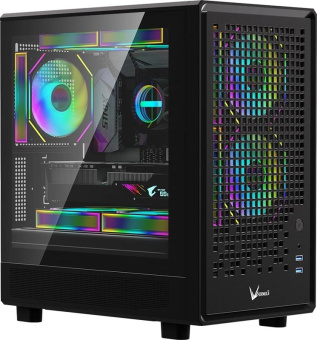 Корпус Formula Air Mesh G2 черный без БП mATX 3x120mm 2xUSB3.0 audio от магазина РЭССИ