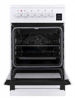 Плита Электрическая Weissgauff WES Е2V16 WE белый стеклокерамика (без крышки) от магазина РЭССИ