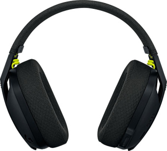 Наушники с микрофоном Logitech G435 Lightspeed черный/желтый мониторные BT/Radio оголовье (981-001052) от магазина РЭССИ