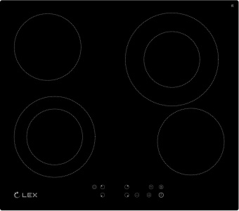 Варочная поверхность Lex EVH 642-1 BL черный от магазина РЭССИ