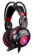 Наушники с микрофоном A4Tech Bloody G300 черный/красный 2.2м мониторные оголовье (G300 BLACK+RED) от магазина РЭССИ
