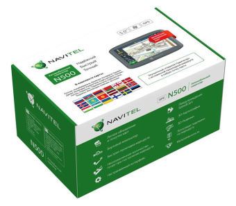 Навигатор Автомобильный GPS Navitel N500 MAG 5" 480x272 8Gb microSD черный Navitel от магазина РЭССИ