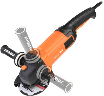 Углошлифовальная машина Patriot AG 150 1700Вт 8500об/мин рез.шпин.:M14 d=150мм (110301155) от магазина РЭССИ