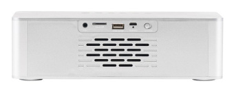 Радиобудильник Hyundai H-RCL360 белый LCD подсв:белая часы:цифровые FM от магазина РЭССИ