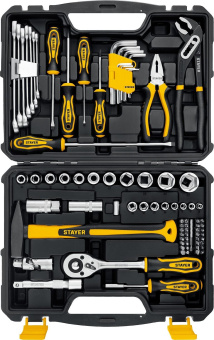 Набор инструментов Stayer 27710-H83 83 предмета (жесткий кейс) от магазина РЭССИ