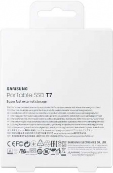 Накопитель SSD Samsung USB-C 2Tb MU-PC2T0R/WW T7 1.8" красный от магазина РЭССИ