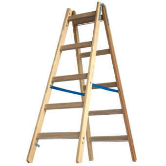 Деревянная стремянка Krause 2х5 170255 от магазина РЭССИ