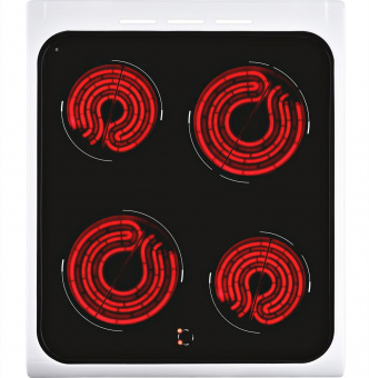 Плита Электрическая Weissgauff WES E2V12 WS белый стеклокерамика от магазина РЭССИ