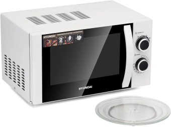 Микроволновая Печь Hyundai HYM-M2043 20л. 700Вт белый/черный от магазина РЭССИ