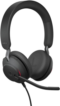 Наушники с микрофоном Jabra Evolve2 40 черный накладные USB оголовье (24189-999-999) от магазина РЭССИ