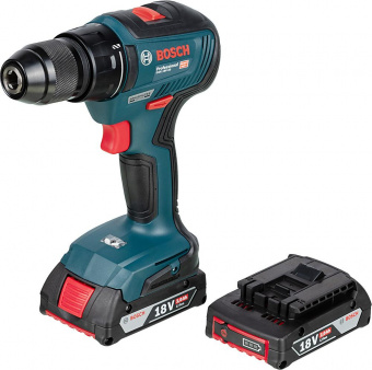 Дрель-шуруповерт Bosch GSR 18V-50 аккум. патрон:быстрозажимной (кейс в комплекте) (06019H5020) от магазина РЭССИ