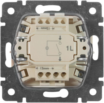 Выключатель Legrand Valena скрыт. 1кл. с подсветкой IP20 слоновая кость (774310) от магазина РЭССИ