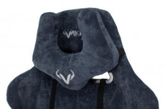 Кресло игровое Zombie VIKING KNIGHT Fabric синий Light-27 с подголов. крестов. металл от магазина РЭССИ