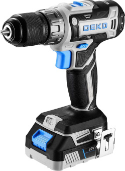 Дрель-шуруповерт Deko Loner 20 V аккум. патрон:быстрозажимной (085-1005) от магазина РЭССИ