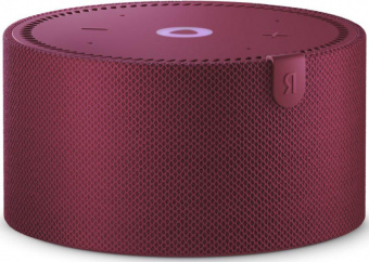Умная колонка Yandex Станция Мини без часов Алиса красный 10W 1.0 BT 10м (YNDX-00021R) от магазина РЭССИ