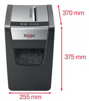 Шредер Rexel Momentum X410-SL (секр.P-4) фрагменты 10лист. 23лтр. скрепки скобы от магазина РЭССИ