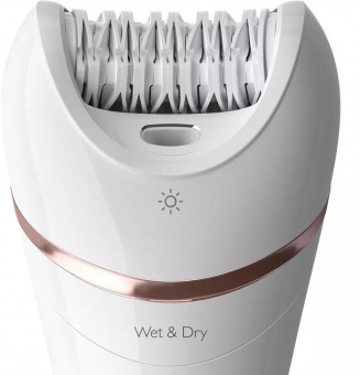 Эпилятор Philips BRE740/10 скор.:2 насад.:8 от аккум. белый от магазина РЭССИ