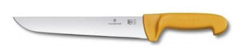 Нож Victorinox Swibo (5.8431.29) стальной для забоя/разделки лезв.290мм прямая заточка оранжевый от магазина РЭССИ