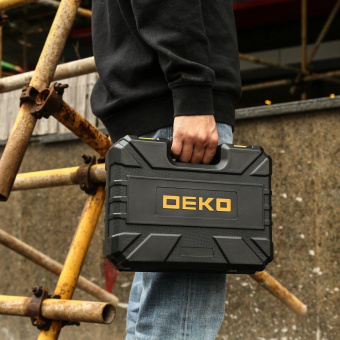 Дрель-шуруповерт Deko GCD20DU3 аккум. патрон:быстрозажимной (063-4144) от магазина РЭССИ