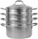 Кастрюля-пароварка Rondell RDS-1103 16.7л. d=26см (с крышкой) стальной от магазина РЭССИ