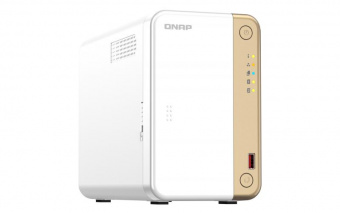Сетевое хранилище NAS Qnap Original TS-262-4G 2-bay настольный Celeron N4505 от магазина РЭССИ
