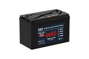 Тяговый аккумулятор для лодочного электромотора литиевый WBR (LiFePO4) MBLi12-100 12В 100 Ач УТ-00000454 от магазина РЭССИ