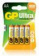 Картинка Батарея GP Ultra Alkaline 15AU LR6 AA (4шт) от магазина РЭССИ Батарея GP Ultra Alkaline 15AU LR6 AA (4шт) от магазина РЭССИ