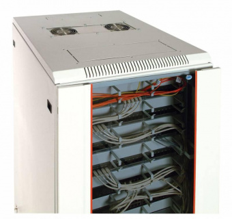 Шкаф коммутационный ЦМО (ШТК-М-38.6.6-1ААА) напольный 38U 600x620мм пер.дв.стекл задн.дв.стал.лист 2 бок.пан. направл.под закл.гайки 500кг серый 455мм 87.3кг 180град. 1850мм от магазина РЭССИ