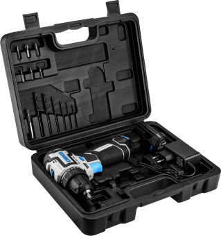 Дрель-шуруповерт Deko Loner 12V PRO аккум. патрон:быстрозажимной (кейс в комплекте) (085-1011) от магазина РЭССИ