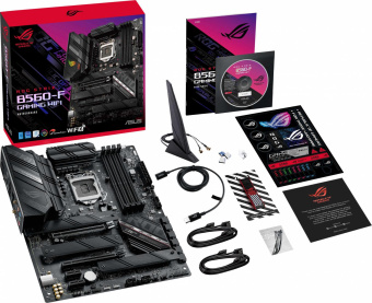 Материнская плата Asus ROG STRIX B560-F GAMING WIFI Soc-1200 Intel B560 4xDDR4 ATX AC`97 8ch(7.1) 2.5Gg+HDMI+DP от магазина РЭССИ