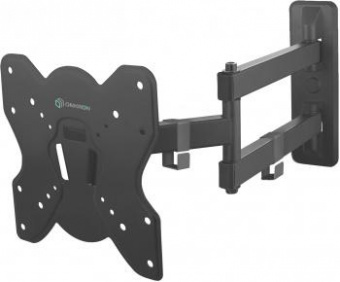 Кронштейн для телевизора Onkron M4S черный 17"-43" макс.35кг настенный поворот и наклон от магазина РЭССИ