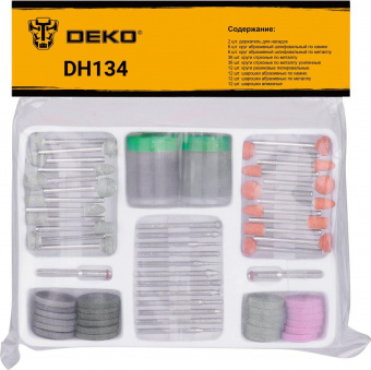 Набор насадок для граверов Deko DH134 (065-0680) от магазина РЭССИ