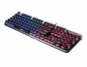 Клавиатура MSI VIGOR GK71 SONIC механическая серый/черный USB Multimedia for gamer LED (подставка для запястий) (S11-04RU234-CLA) от магазина РЭССИ