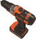 Картинка Дрель-шуруповерт Black+Decker MT218K-QW аккум. патрон:быстрозажимной (кейс в комплекте) от магазина РЭССИ Дрель-шуруповерт Black+Decker MT218K-QW аккум. патрон:быстрозажимной (кейс в комплекте) от магазина РЭССИ