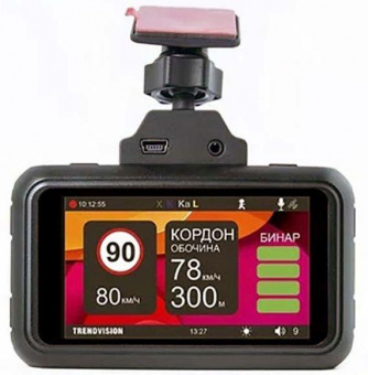 Видеорегистратор с радар-детектором TrendVision Hybrid Signature EVO Wi GPS черный от магазина РЭССИ