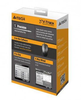 Мышь A4Tech OP-760 черный оптическая (1200dpi) USB (3but) от магазина РЭССИ
