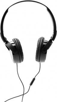 Гарнитура накладные Sony MDR-ZX110AP 1.2м черный проводные оголовье (MDRZX110APBC1E) от магазина РЭССИ