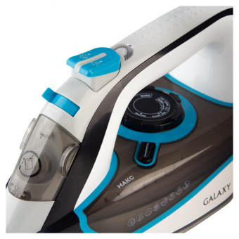Утюг Galaxy GL 6107 2800Вт черный/белый от магазина РЭССИ