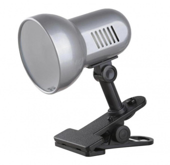 Светильник Camelion H-035 С03 (8274) настольный на прищепке E27 серебристый 40Вт от магазина РЭССИ