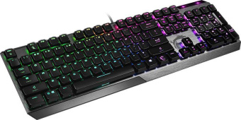 Клавиатура MSI VIGOR GK50 LOW PROFILE RU механическая черный USB Multimedia for gamer LED от магазина РЭССИ