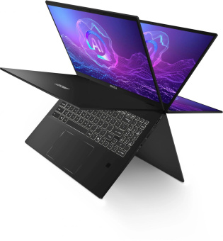 Ноутбук MSI Summit A16 AI+ A3HMTG-084RU Ryzen AI 9 365 32Gb SSD2Tb AMD Radeon 880M 16" IPS Touch QHD+ (2560x1600) Windows 11 Home black WiFi BT Cam (9S7-159K21-084) от магазина РЭССИ