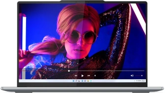 Ультрабук Lenovo Yoga Slim 7 14APU8 Ryzen 7 7840S 16Gb SSD512Gb AMD Radeon 780M 14.5" OLED Touch 2.9K (2944x1840) Windows 11 Home l.grey WiFi BT Cam (83AA000KRK) от магазина РЭССИ