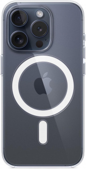 Чехол (клип-кейс) Apple для Apple iPhone 15 Pro MT223FE/A with MagSafe прозрачный от магазина РЭССИ