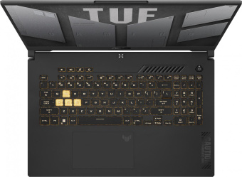 Ноутбук Asus TUF Gaming F17 FX707ZV4-HX076 Core i7 12700H 16Gb SSD512Gb NVIDIA GeForce RTX4060 8Gb 17.3" IPS FHD (1920x1080) noOS grey WiFi BT Cam (90NR0FB5-M004H0) от магазина РЭССИ