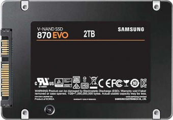 Накопитель SSD Samsung SATA III 2Tb MZ-77E2T0BW 870 EVO 2.5" от магазина РЭССИ